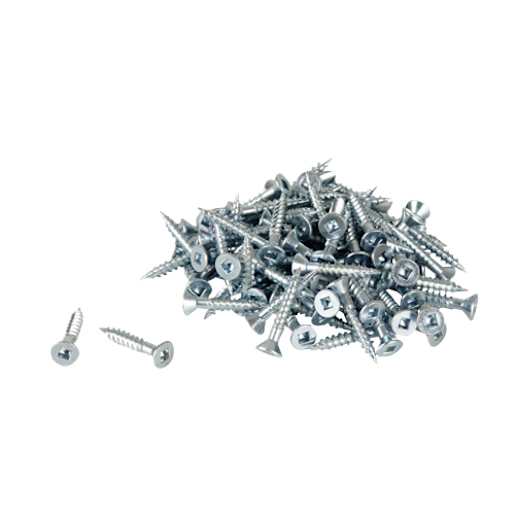 Flat Head Wood Screws 3 in. n° 12 Pkg/100