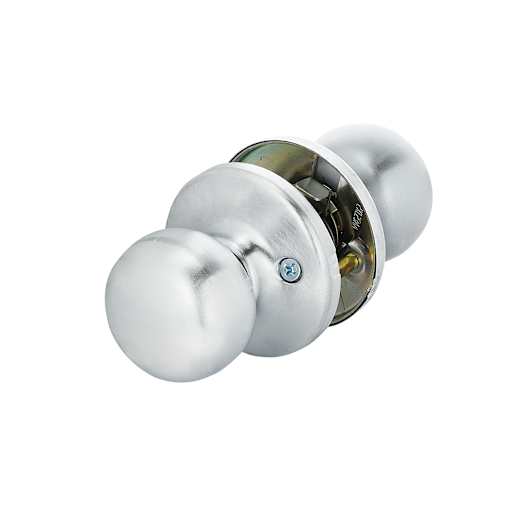 Fairfax Passage Door Knob Satin Chrome