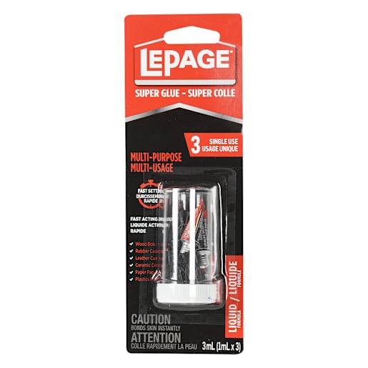 Multi-Purpose Glue Mini Trio 1 ml Pkg/3