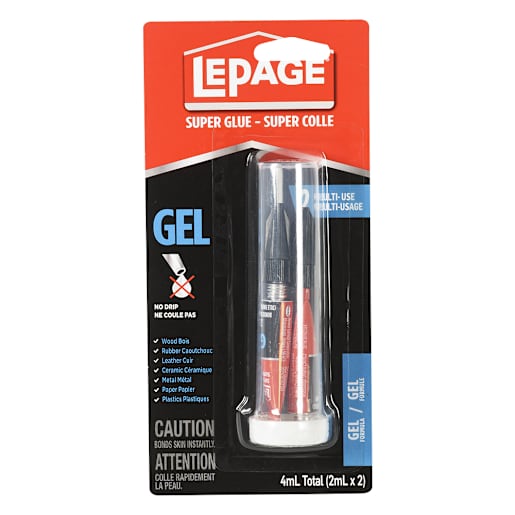 Gel Super Glue 2 ml Pkg/2