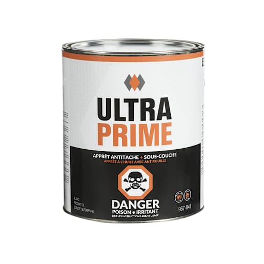 Apprêt antitache & sous-couche à l'huile UltraPrime intérieur et extérieur 925 ml