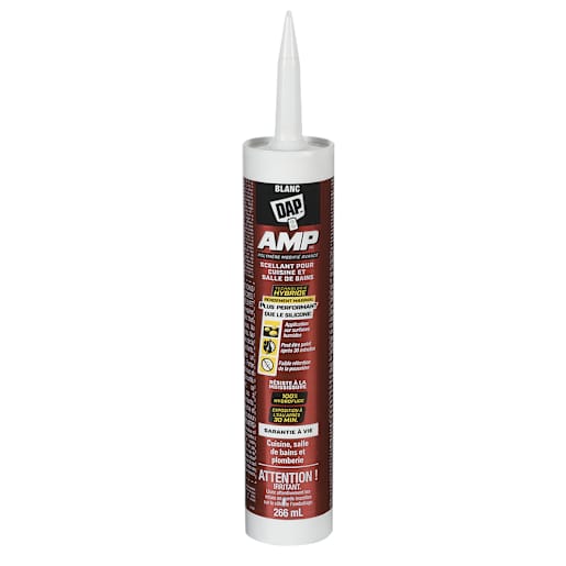 Scellant AMP cuisine et salle de bain blanc