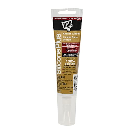 Silicone Plus cuisine et salle de bain blanc