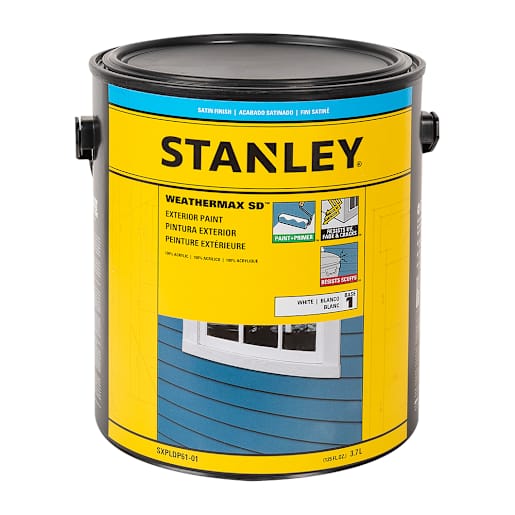 Weathermax SD Satin Exterior Acrylic Paint White & Colours 3.7 L