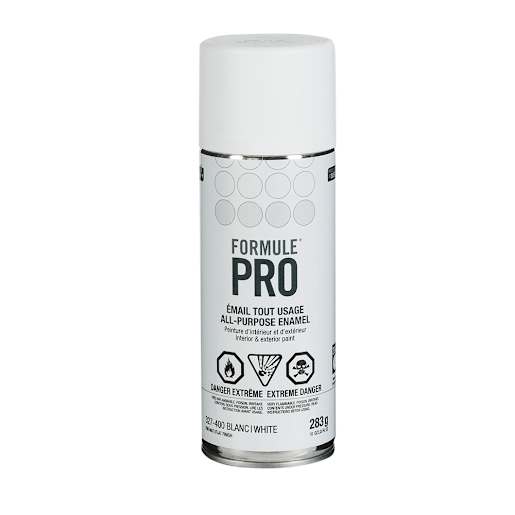 F-Pro Flat White Spray Paint-Enamel 283 g