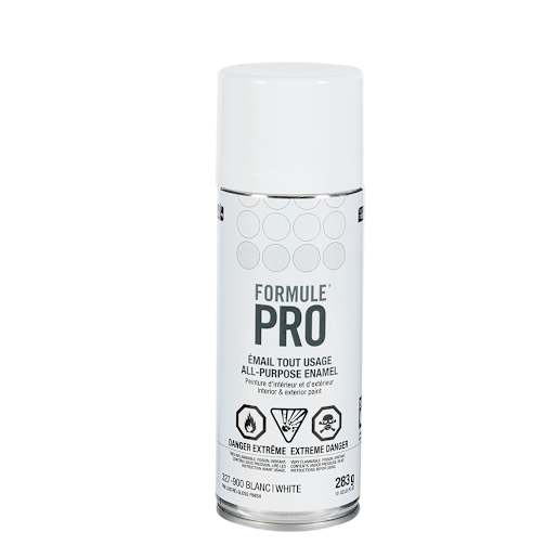 Peinture-émail F-Pro blanc lustré 283 g