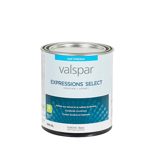 Expressions Select Flat Interior Latex Paint White & colours 946 ml