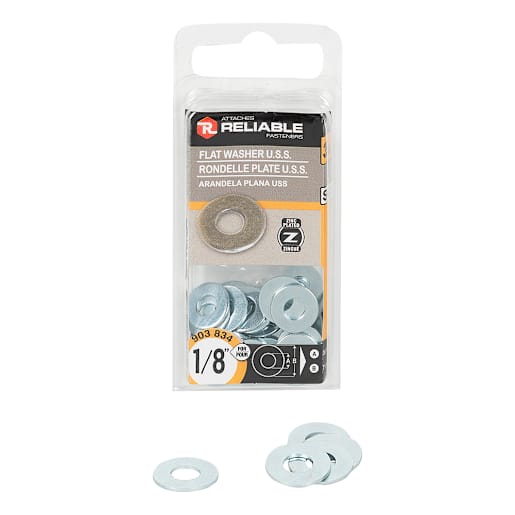 Flat Washers 1/8 in. Pkg/35