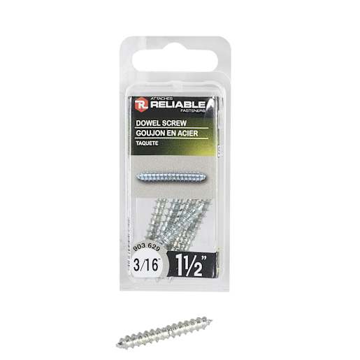 Steel Newel Fasteners 3/16 in. x 1 1/2 in. Pkg/6