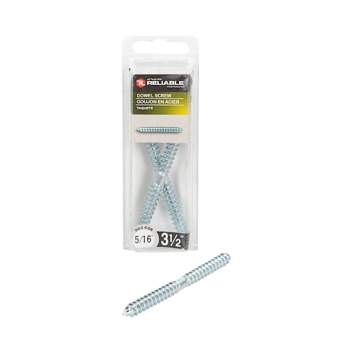 Steel Newel Fasteners 5/16 in. x 3 1/2 in. Pkg/2