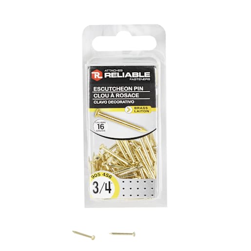 Escutcheon Pin 3/4 in. Pkg/25