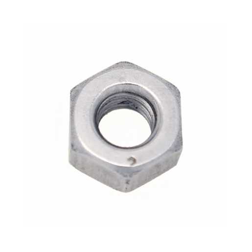 Stainless Steel Hex Nuts 1/4 in. Pkg/6