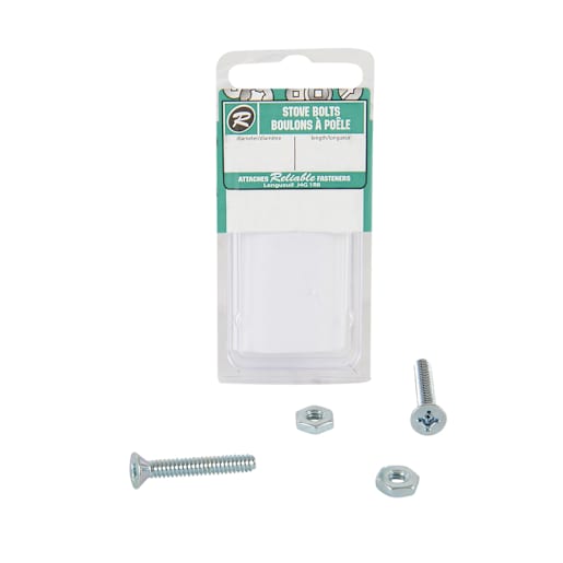 Machine Bolts 8-32 x 2 in. Pkg/8