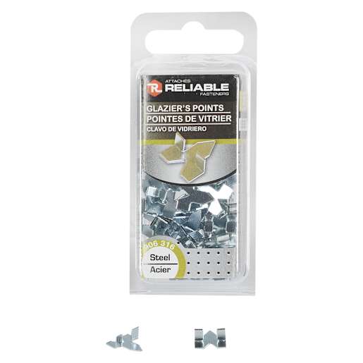 ATTACHES RELIABLE n° 17 Glazier Points Pkg/68
