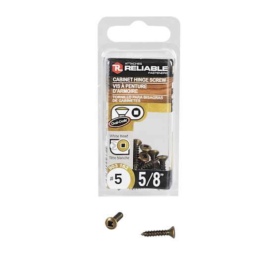 Antique Brass Oval Head Wood Screws 5/8 in. n° 5 Pkg/20