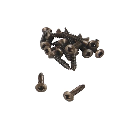 Antique Copper Oval Head Wood Screws 5/8 in. n° 5 Pkg/20