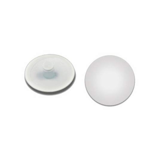 Plastic Push Cap for n° 8 Screws White Pkg/25