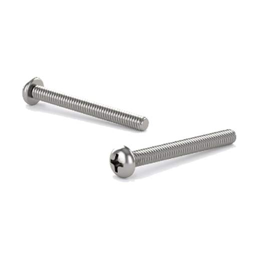 Machine Bolts (stainless steel) 1/4-20 x 2 in. Pkg/2