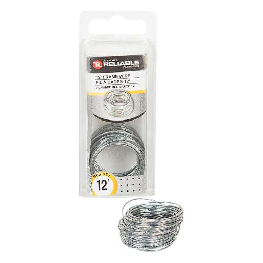 Fil d'acier pour cadre 12 pi