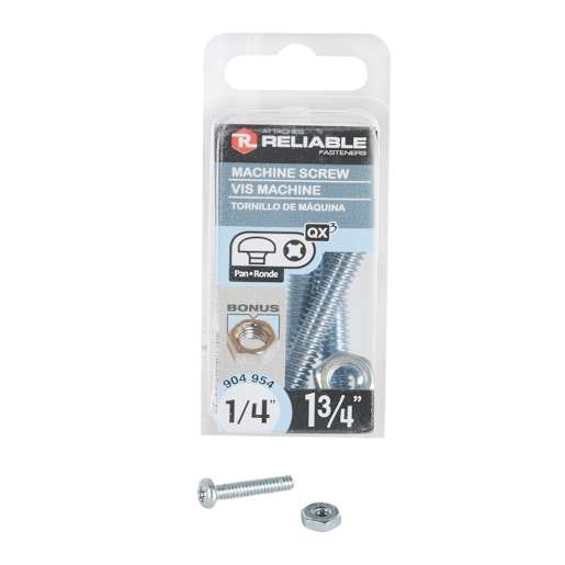 Machine Bolts 1/4-20 x 1 3/4 in. Pkg/5