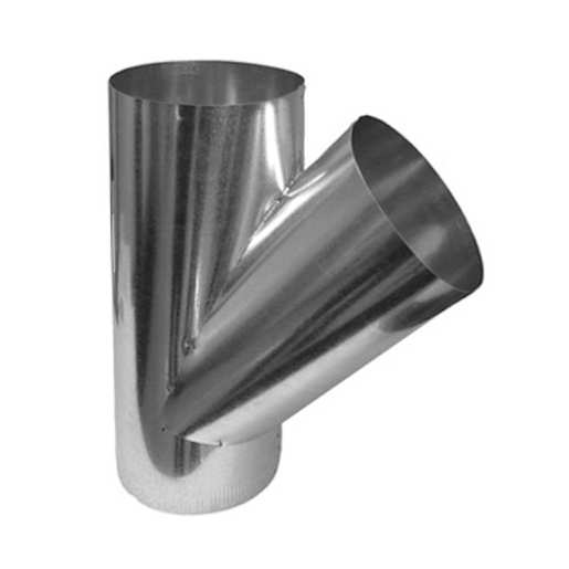 Galvanized Y Connector 6 in. x 6 in. x 6 in.