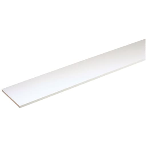 Tablette de mélamine 5/8 po x 12 po x 8 pi