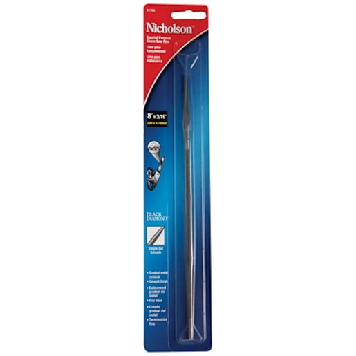 Lime ronde pour scie à chaîne 3/16 po x 8 po
