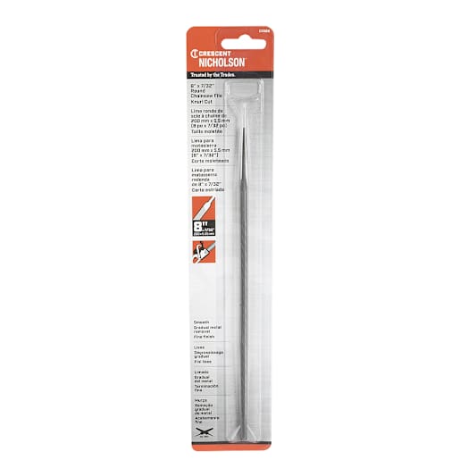 Lime ronde pour scie à chaîne 7/32 po x 8 po