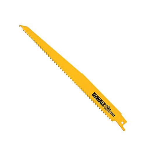 DEWALT Wood Reciprocating Saw Blade 9 in.  (6 TPI)