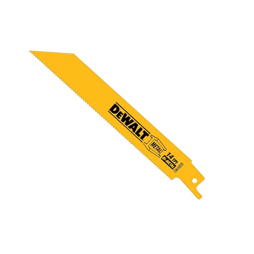DEWALT Metal Reciprocating Saw Blade 6 in.  14 TPI