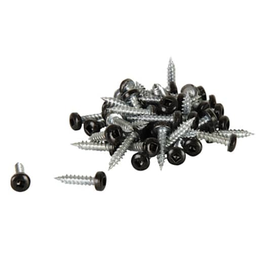 Black Soffit Screws 5/8 in. n° 6 R.H. Pkg/100