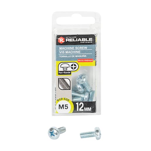 Machine Bolts M5, 12 mm Pkg/7