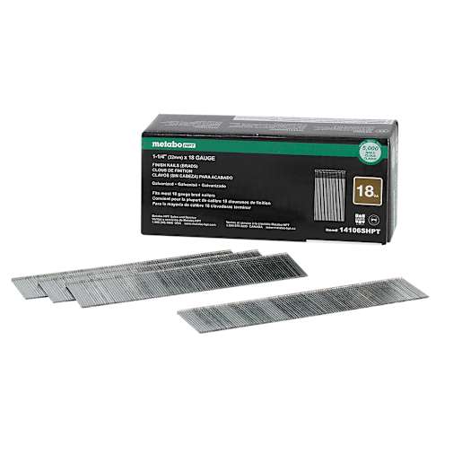 HITACHI n° 18 Finishing Nail Strips 1 1/4 in. Pkg/5000