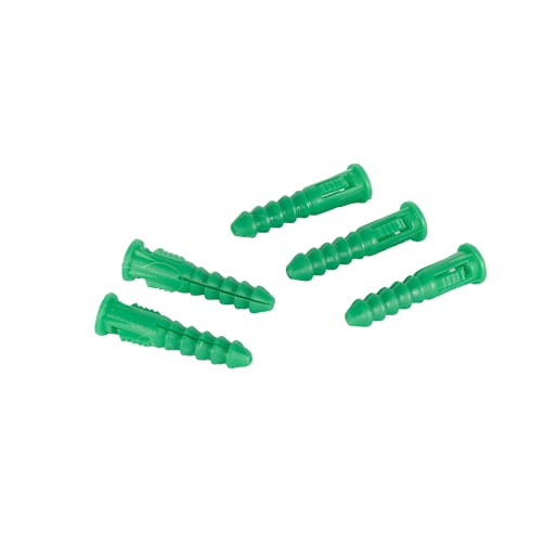 Plastic Anchors n° 12, 5/16 in. Pkg/100
