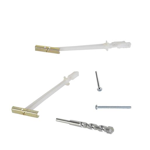 Snap-Toggle Adjustable Toggle Bolts 3/16 in. x 2 1/2 in. Pkg/6