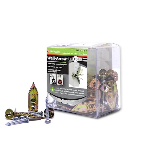 Wall-Arrow Drywall Wedge Anchors Pkg/50