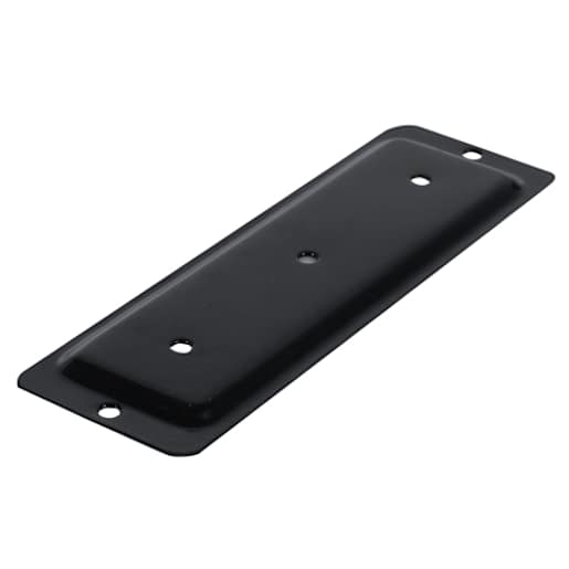 PYLEX Patio Anchor PlateBlack 2 in. x 6 in.