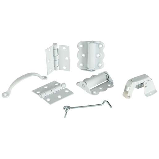 Ensemble de quincaillerie pour porte moustiquaire