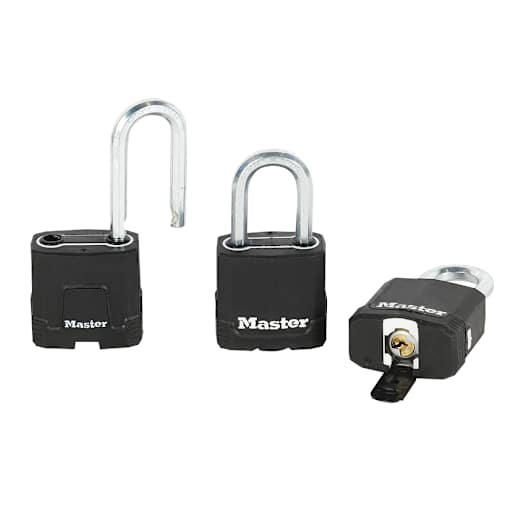 Magnum Outdoor Padlocks - 1-3/4 in. Pkg/3