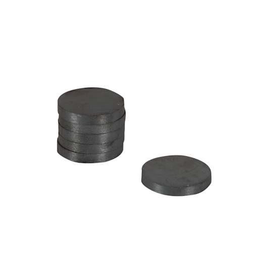 Disc Magnets 1 in. x 5/32 in. Pkg/6