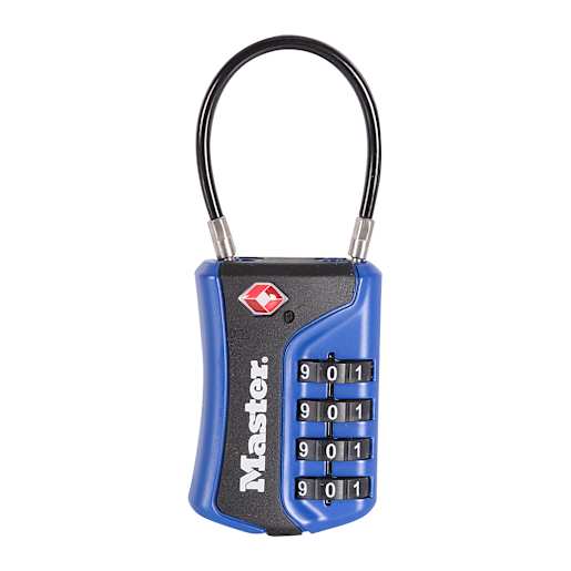 Combination Padlock - 1-3/8 in.