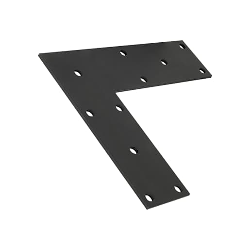 Beam Reinforcement Corner Plate (n° 2316) 11 in. x 9 1/2 in. x 3/16 in.