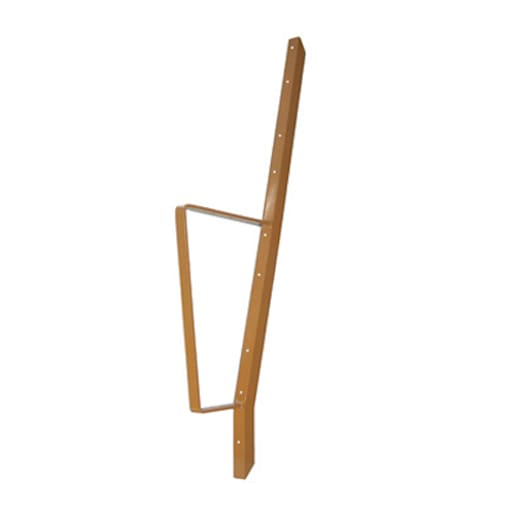 PYLEX Patio Bench Metal Support Cedar