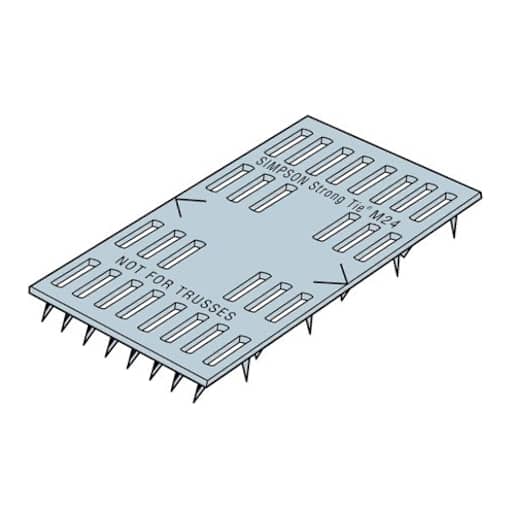 Prong Mending Plate 2 in. x 4 in.