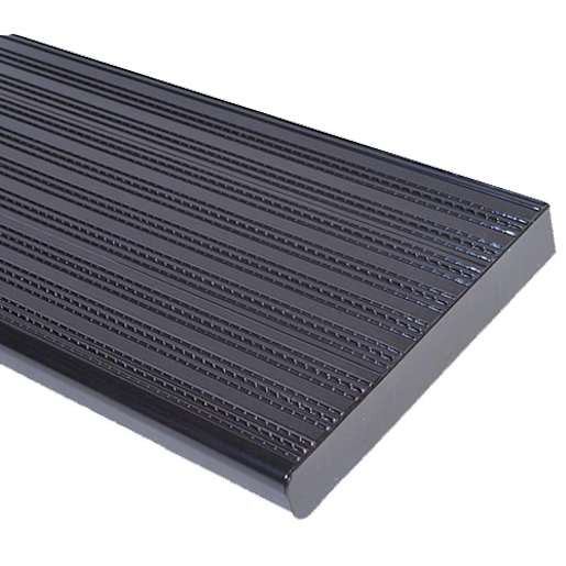 PYLEX Black Aluminum Stair Tread 60 in.