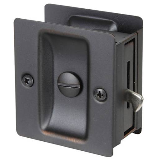 Bathroom Pocket Door Pull Venetian Bronze