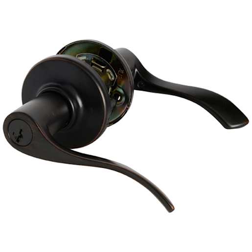 Belmont Keyed Entry Door Handle Venetian Bronze
