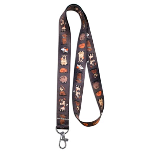 Dog Leash Keychain