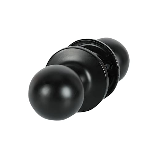 Passage Door Knob Black