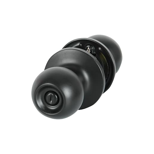 Bathroom Door Knob Black
